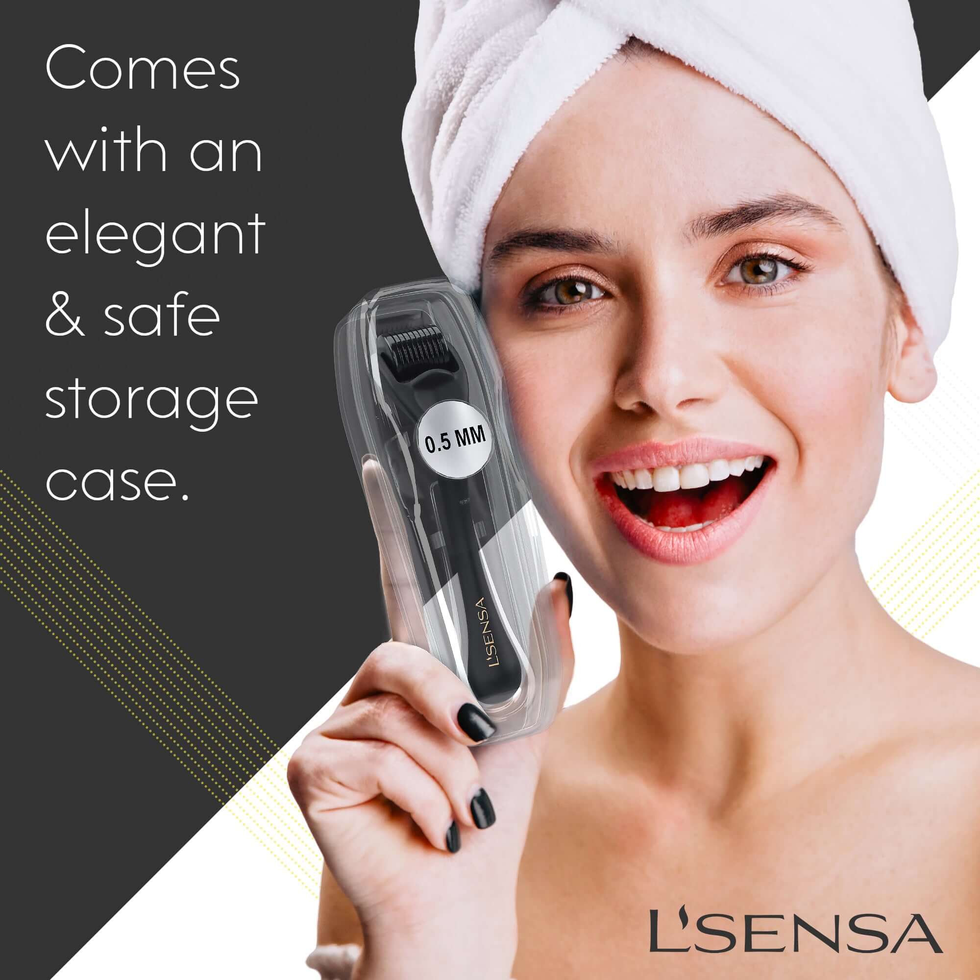 HAIR REGROWTH - DERMA ROLLER 0.5mm