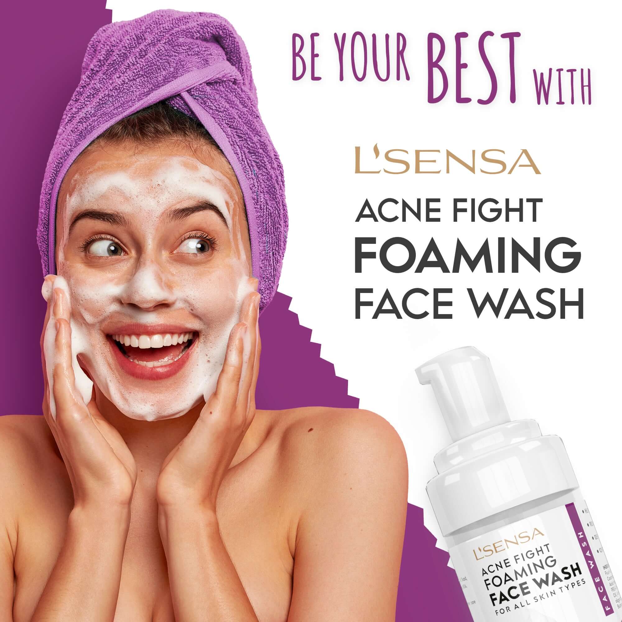 ANTI-ACNE FOAMING FACE-WASH