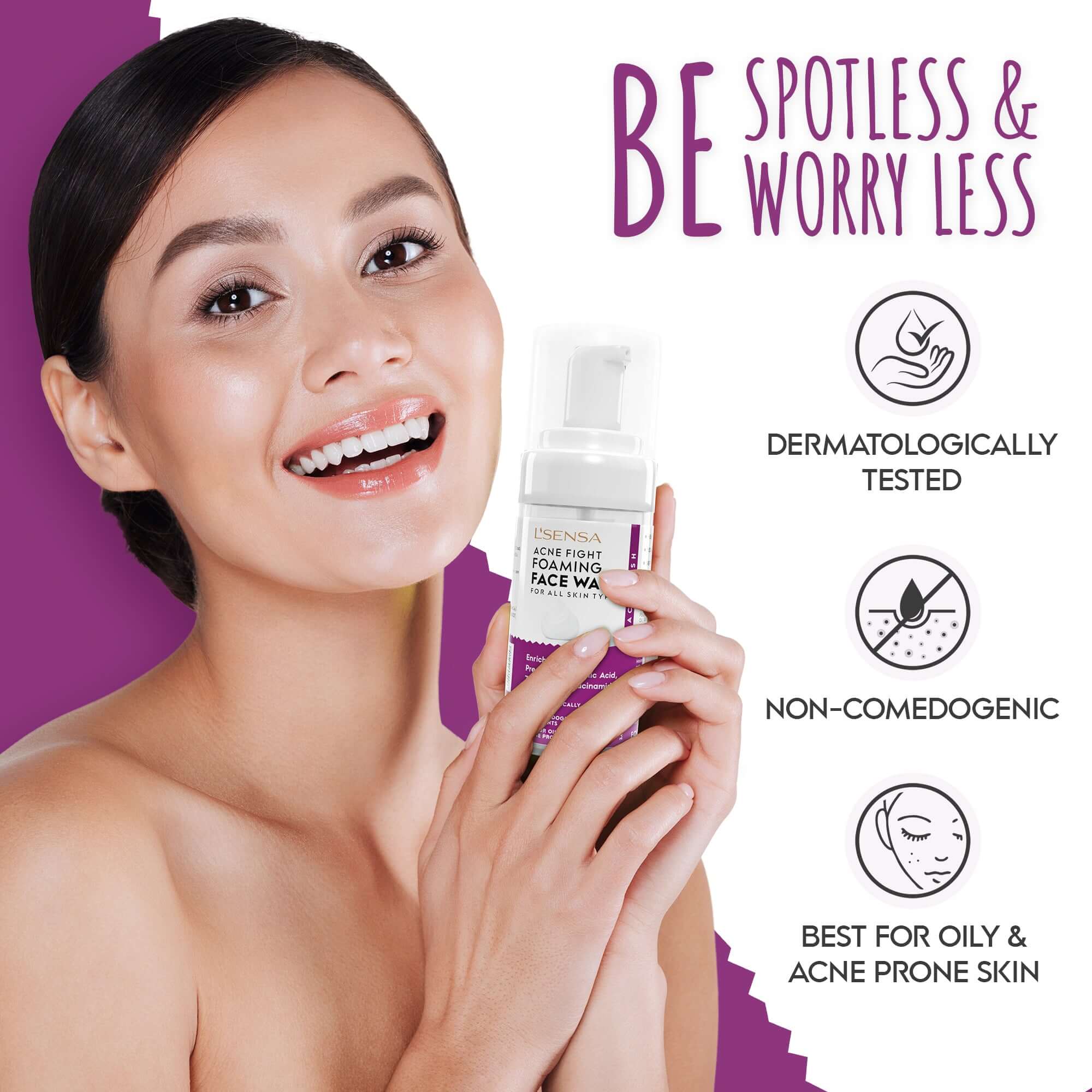 ANTI-ACNE FOAMING FACE-WASH