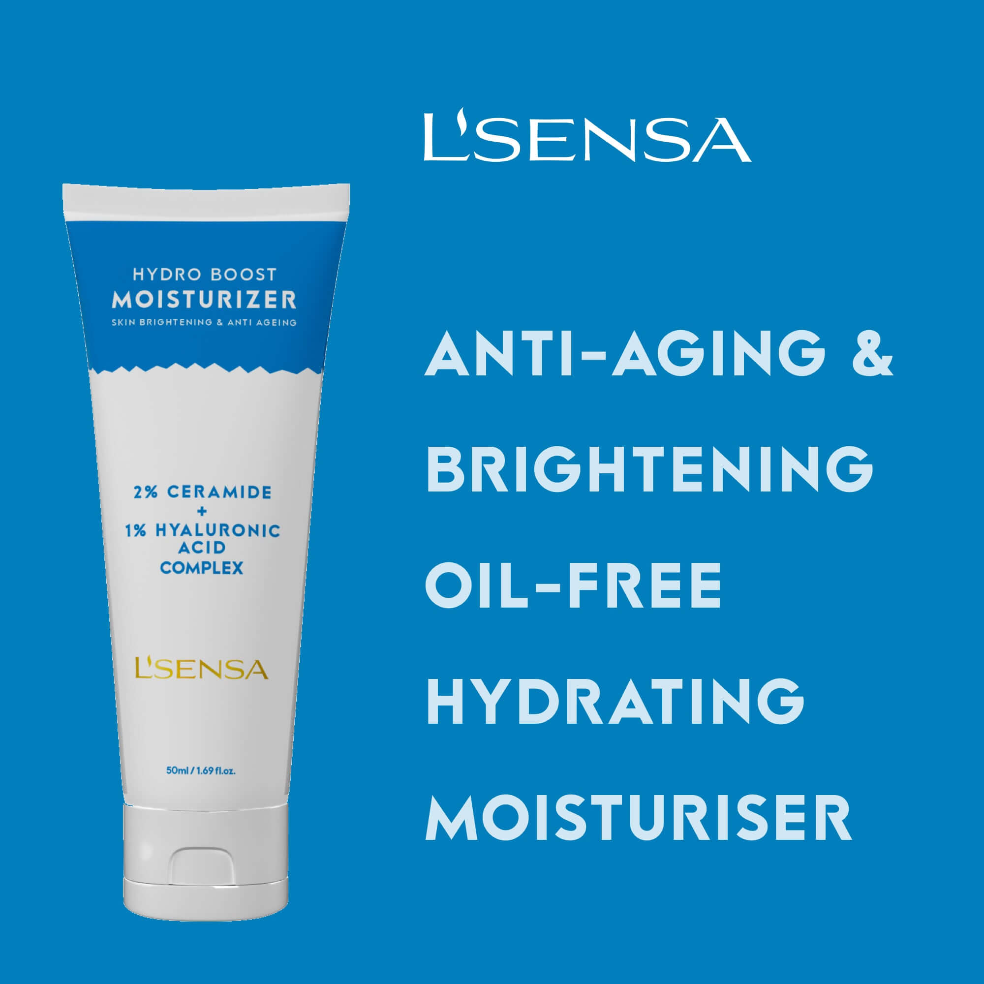 SKIN BRIGHTENING & DEEP HYDRATION MOISTURISER | 50ML