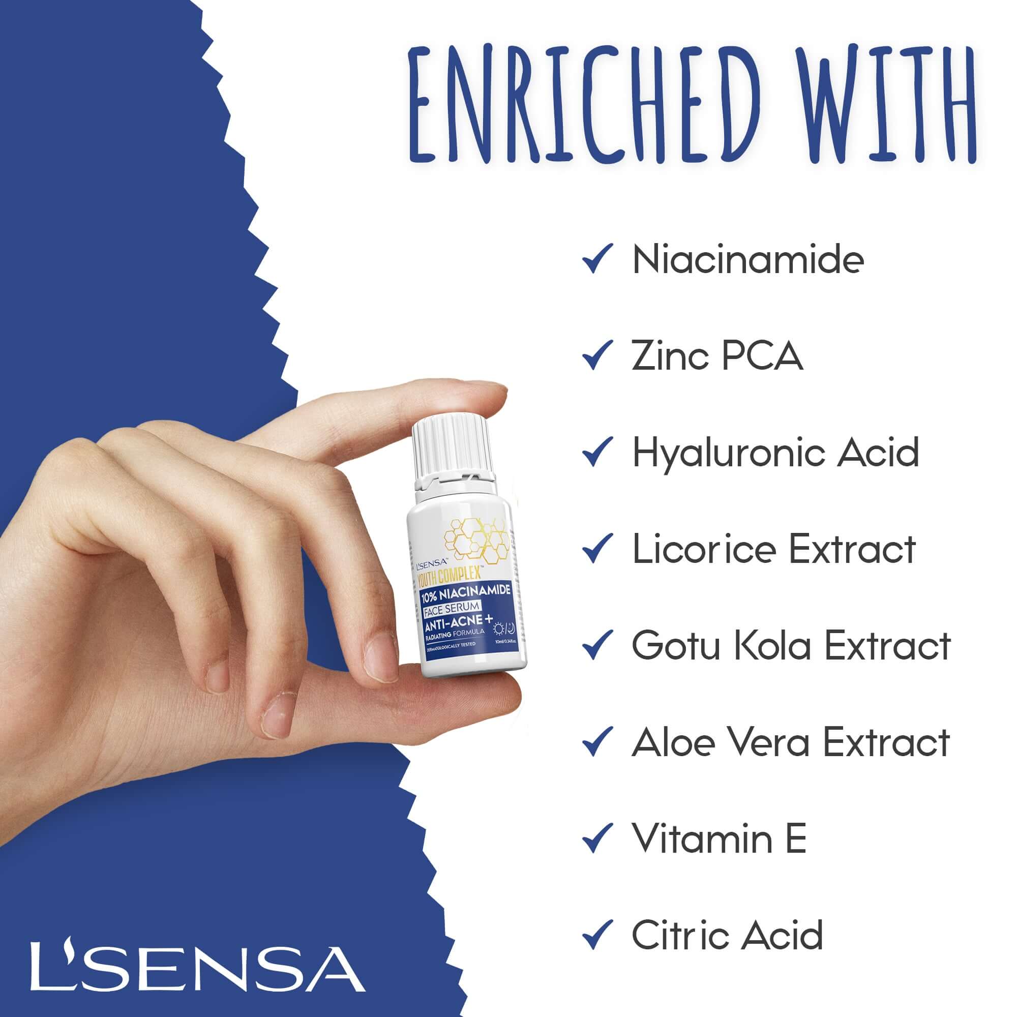 SKIN RADIATION | 10% NIACINAMIDE SERUM | 10ml