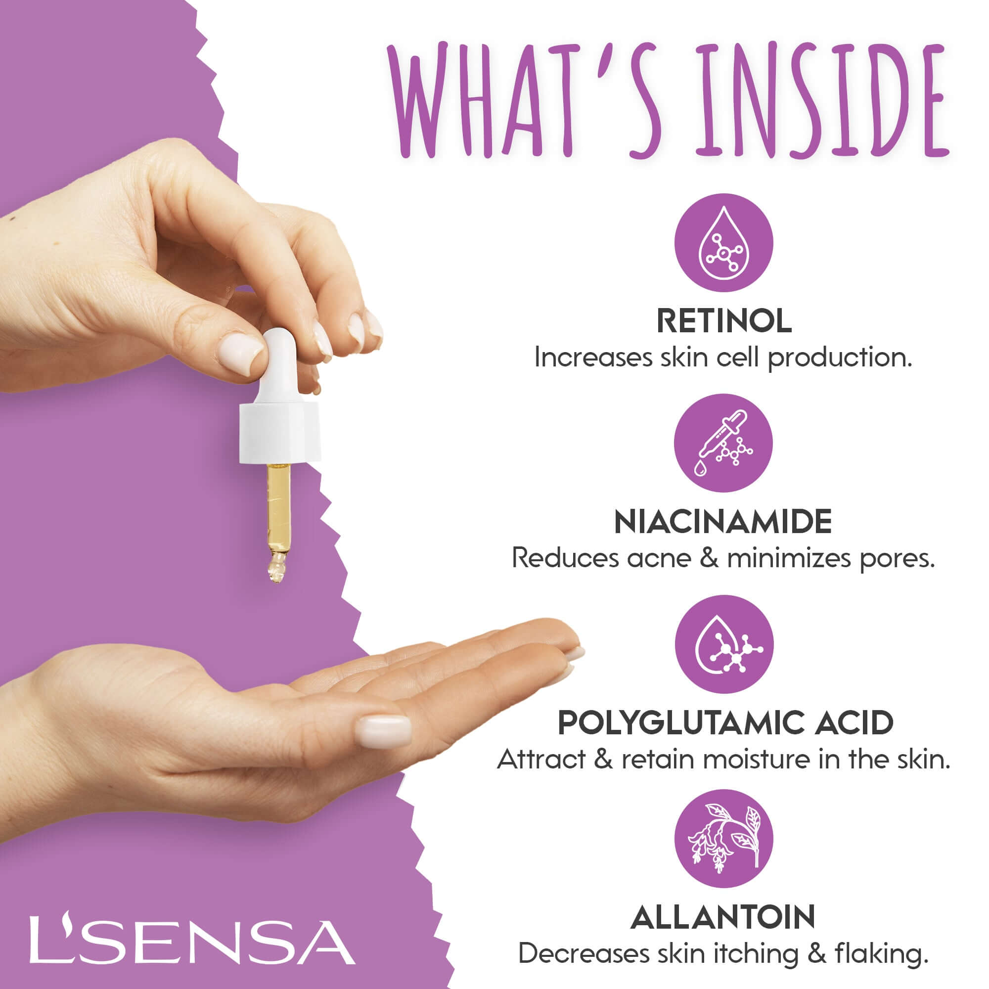 SKIN GLOW | NIGHT SERUM | 0.3% RETINOL | 10ML